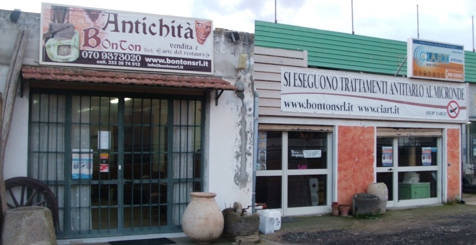 Il punto vendita di Bon Ton s.r.l. a Samassi al Bivio Villasanta