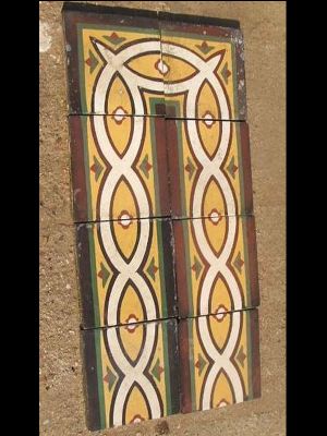 Pianelle in cemento fascia 20 x 20